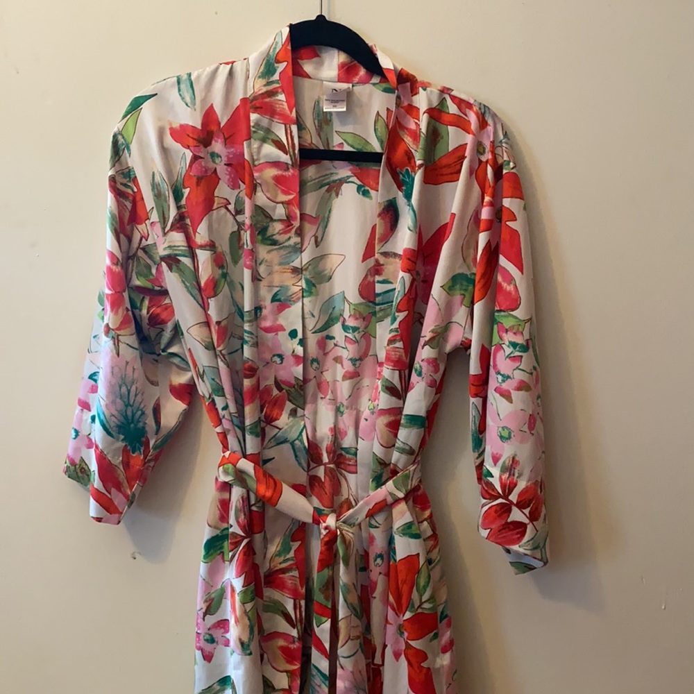 Natori floral robe